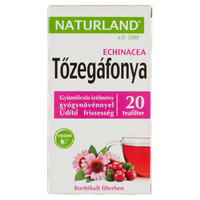 NATURLAND Gyümölcstea tőzegáfonyával és echinaceával 20x2g - Kép
