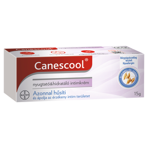 Canescool intim nyugtató hidratáló krém 15g kép