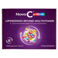 Novo C Multivitamin liposzómás retard multivitamin kapszula 30 db - Kép