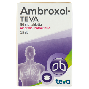Ambroxol-TEVA 30 mg tabletta 15 db kép