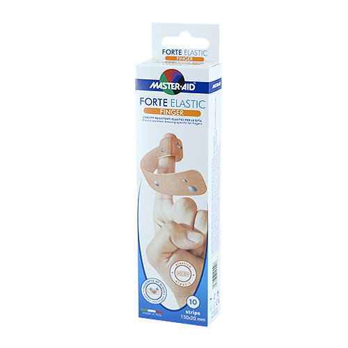MASTER AID Forte Elastic tapasz ujjakra 10 db - Kép
