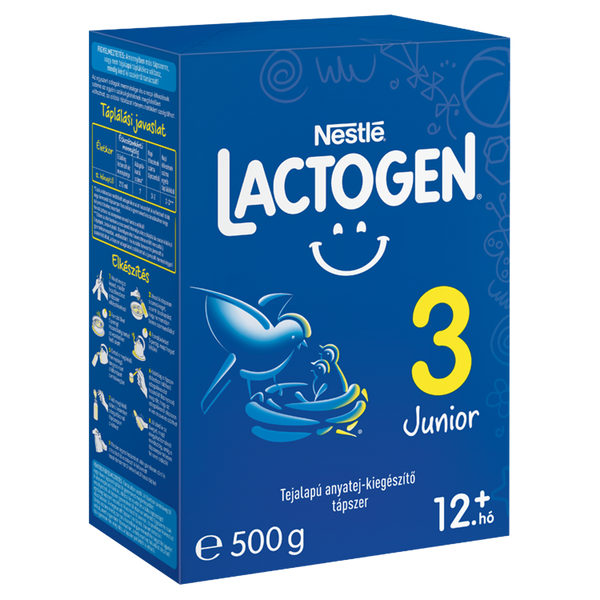 Lactogen Junior 3 tejalapú italpor 12 hónapos kortól 500g - Kép 2