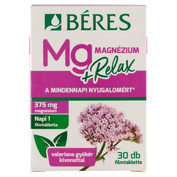 Béres Magnézium + Relax filmtabletta 30 db - Kép 6
