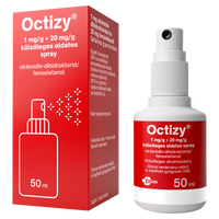 Octizy 1 mg/g + 20 mg/g külsőleges oldatos spray 1x50ml - Kép