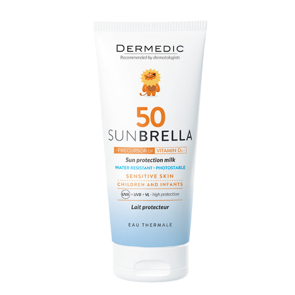 DERMEDIC Sunbrella Baby napfényvédő tej SPF 50 100ml - Kép