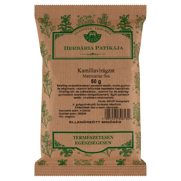 HERBÁRIA kamillavirág (Chamomillae anthodium) tea 50g - Kép 2
