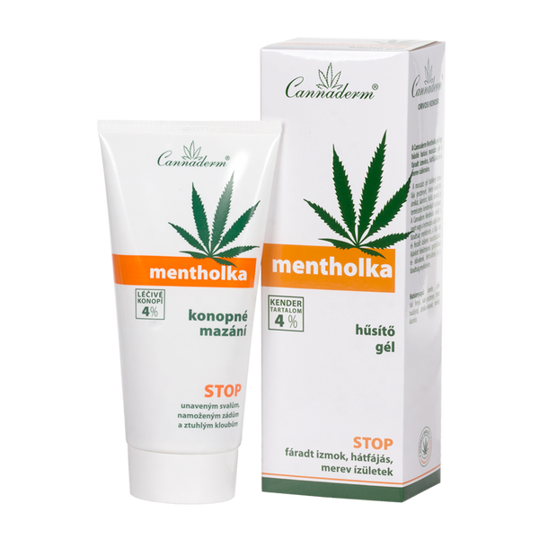 Cannaderm Mentholka hűsítő gél 200ml - Kép
