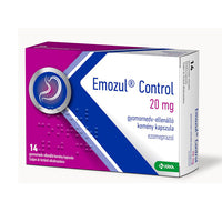 Emozul Control 20 mg gyomornedv-ellenálló kemény kapszula 14 db - Kép
