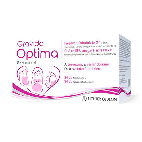 Gravida Optima filmtabletta+kapszula 2x84 db - Kép