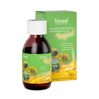 Bioeel Lándzsás útifű és Fenyőrügy szirup mézzel 150g - Kép