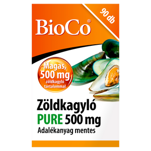 BioCo Zöldkagyló Pure 500 mg kapszula 90 db kép