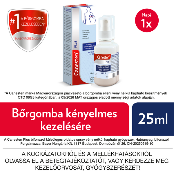 Canesten Plus bifonazol külsőleges oldatos spray 25ml - Kép 12