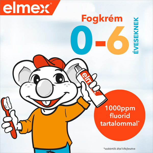 Elmex Kids gyermekfogkrém 6 éves korig 50ml - Kép 3