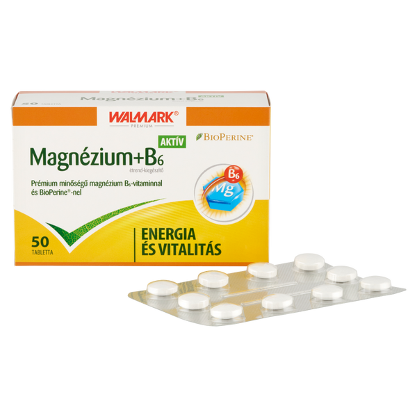 Walmark BIOPERINE Magnézium + B6 Aktív tabletta 50 db - Kép 5