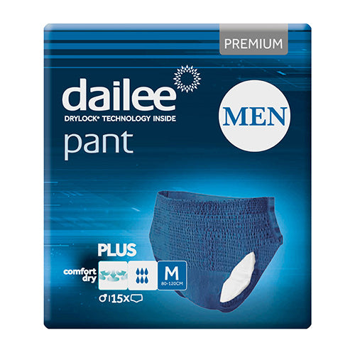 Dailee Pant Premium Men Plus M Blue 2030ml - Kép