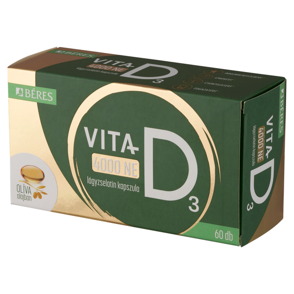 Béres Vita-D3 4000NE lágyzselatin kapszula 60 db - Kép 4