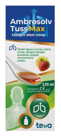 Ambrosolv Tuss Max szirup köhögés ellen 120ml - Kép