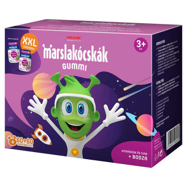 Marslakócskák Gummi bodzás gumitabletta 120 db - Kép 2