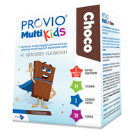 Provio Multi Kids Choco étrend-kiegészítő tejcsoki szelet 30 db - Kép