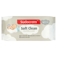 Sudocrem Soft Clean törlőkendő 55 db - Kép