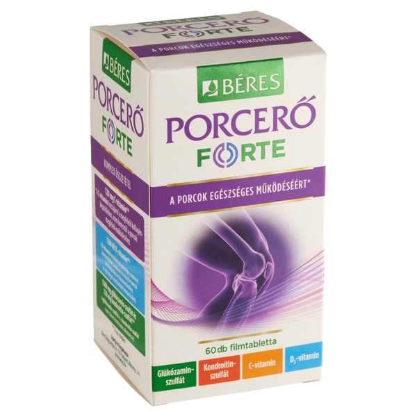 Béres Porcerő Forte étrendkiegészítő filmtabletta 60 db - Kép 2