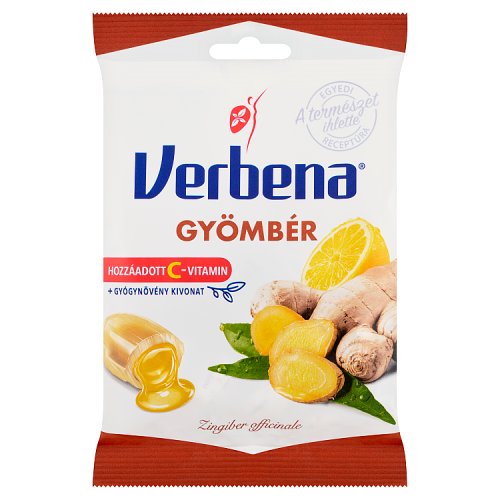 Verbena Gyömbér cukorka 60g - Kép 1