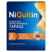 NiQuitin Clear 14 mg transzdermális tapasz 7 db - Kép