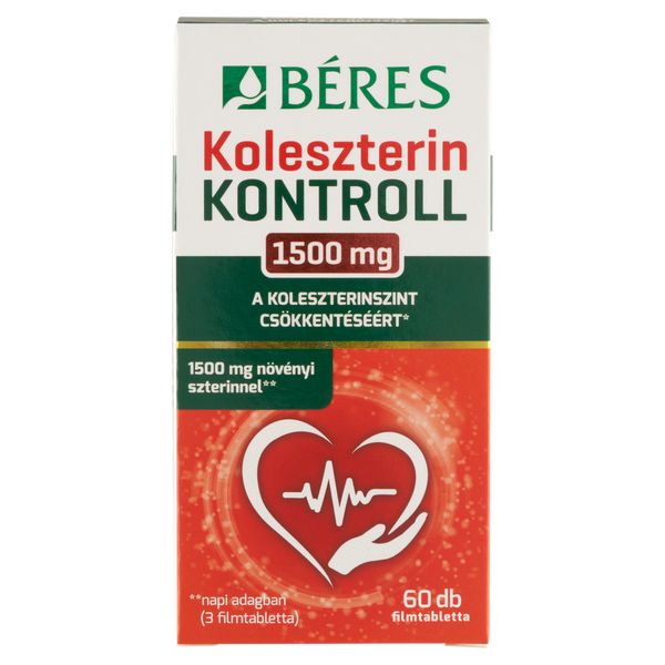 Béres Egészségtár Koleszterin Kontroll filmtabletta 60 db - Kép 2