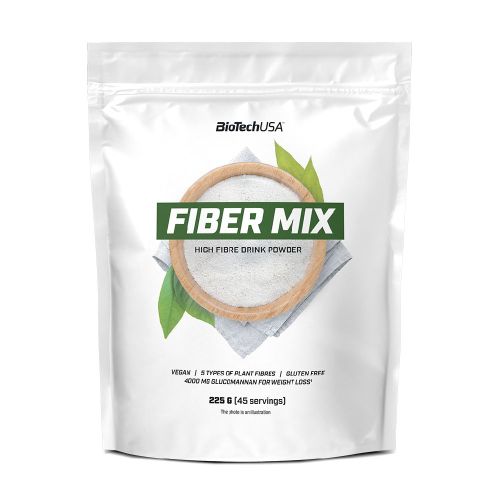 BioTechUsa Fiber Mix ízesítetlen 225g - Kép
