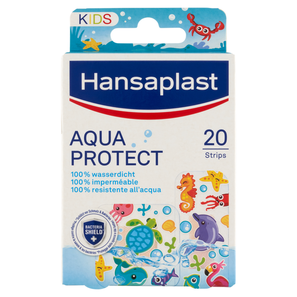 Hansaplast Aqua Protect Kids vízálló állatmintás sebtapasz 20 db - Kép 2