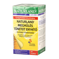 NATURLAND Meghűlés tüneteit enyhítő teakeverék 20×1,8g - Kép