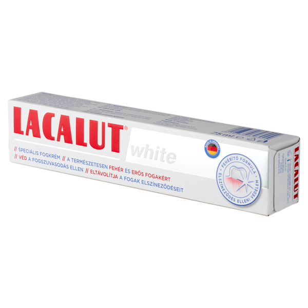Lacalut White fehérítő hatású fogkrém 75ml - Kép 1