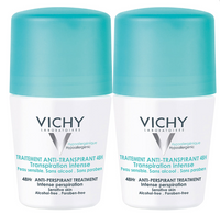 Vichy Izzadságszabályozó golyós dezodor Duopack 2x50ml - Kép
