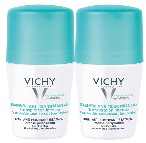 Vichy Izzadságszabályozó golyós dezodor Duopack 2x50ml - Kép