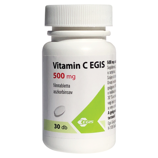 Vitamin C Egis 500 mg filmtabletta 30 db - Kép 2