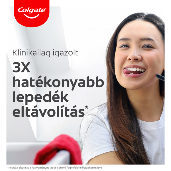 Colgate Slim Soft Charcoal fogkefe 1 db - Kép 6