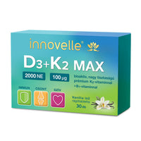 Innovelle D3+K2 Max 2000NE rágótabletta 30 db - Kép