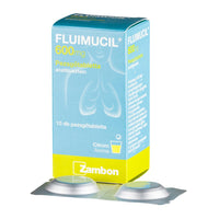 Fluimucil 600 mg pezsgőtabletta 10 db - Kép