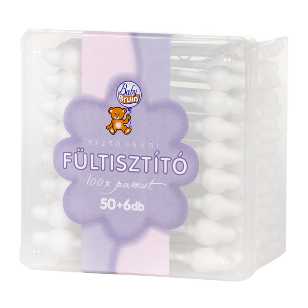 Baby Bruin biztonsági fültisztító 56 db - Kép
