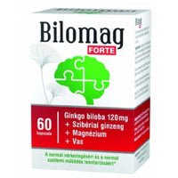 Bilomag Forte Ginkgo Biloba 120mg kapszula 60 db - Kép