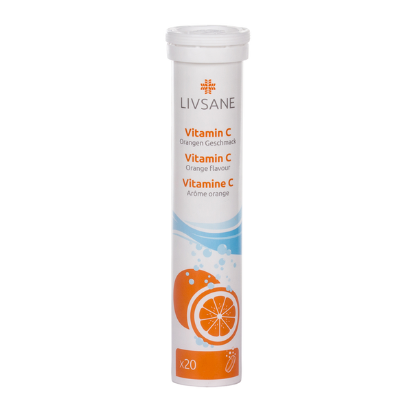 LIVSANE C vitamin 240 mg pezsgőtabletta 20 db - Kép