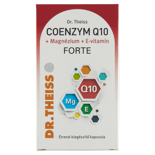 Dr.Theiss Coenzym Q10 +Mg+E vitamin étrend-kiegészítő kapszula FORTE 60 db - Kép 3