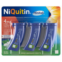 NiQuitin Minitab 4 mg préselt szopogató tabletta 3x20 db - Kép