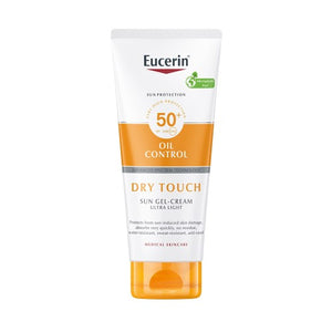 Eucerin Sun Oil Control Dry Touch Napozó krém testre SPF50+ 200ml kép