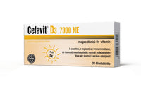 Cefavit D3 vitamin 7000NE filmtabletta 20x - Kép