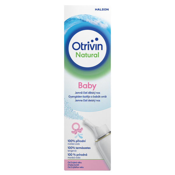 Otrivin Natural Baby tengervizes orrspray 100ml - Kép 2