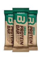 BioTechUSA Vegan Protein Bar fehérje szelet csokoládé ízű 50g - Kép