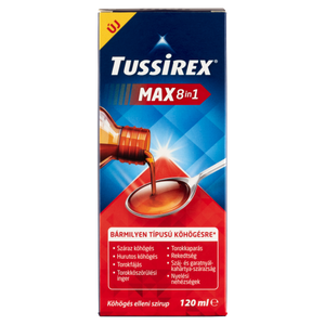 TussiRex Max 8in1 szirup 120ml kép