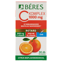 Béres C Komplex 1000 mg C D3 Zn bioflavonoid filmtabletta 90 db - Kép