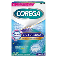 Corega Bio Formula műfogsortisztító tabletta 30 db - Kép